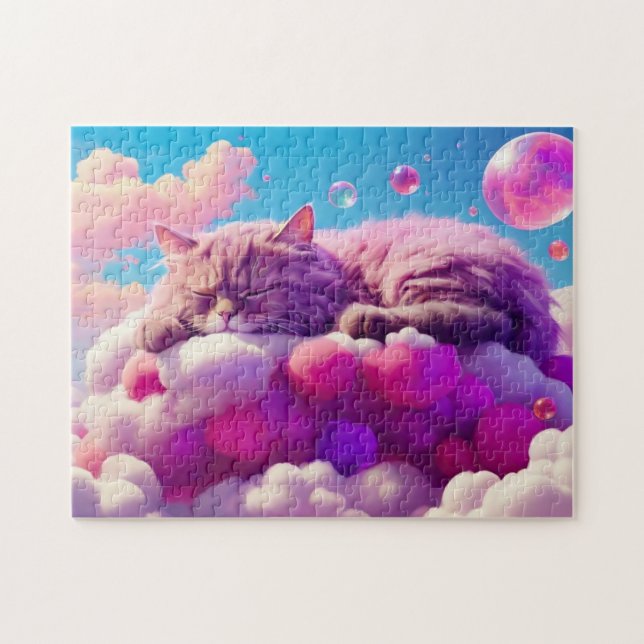 Quebra-cabeça de gato (Horizontal)