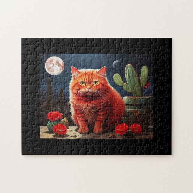 Quebra-cabeça de Gato  (Horizontal)