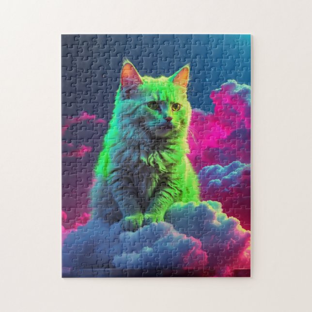 Quebra-cabeça de Gato  (Vertical)