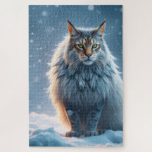 Quebra-cabeça de Gato do Lynx do Ártico Real