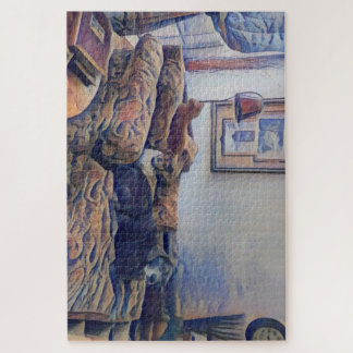 Quebra-cabeça de Gato e Cães