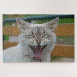 quebra-cabeça de gato fazenda