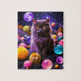 Quebra-cabeça de Gato Fofo para Adultos