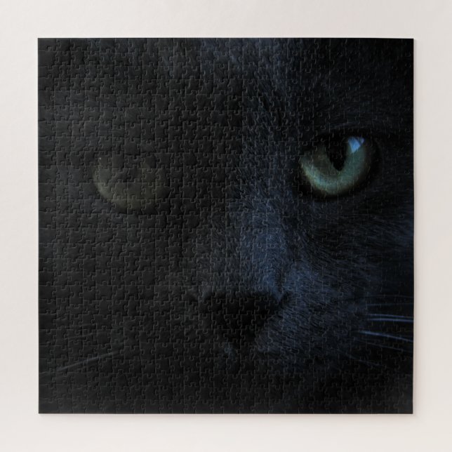 Quebra-cabeça de Gato Negro, 676 pcs (Vertical)