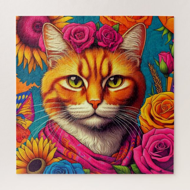 Quebra-cabeça de gengibre colorida! (Vertical)