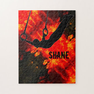 Quebra-cabeça de ginástica para Meninos