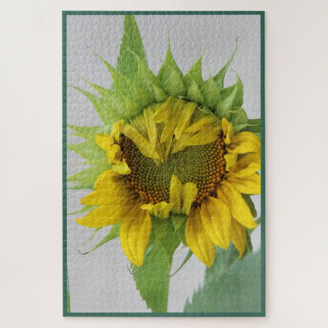Quebra-cabeça de girassol (Vertical)