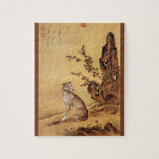 Quebra-cabeça ~ de Giuseppe Castiglione do ~ do ~Greyhound do