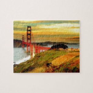 Quebra-cabeça de golden gate bridge San Francisco