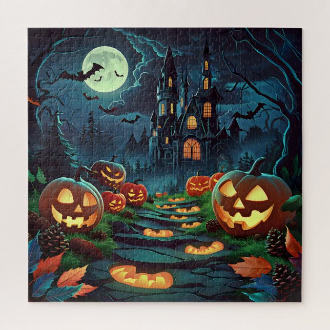 Quebra-cabeça de Halloween (Vertical)