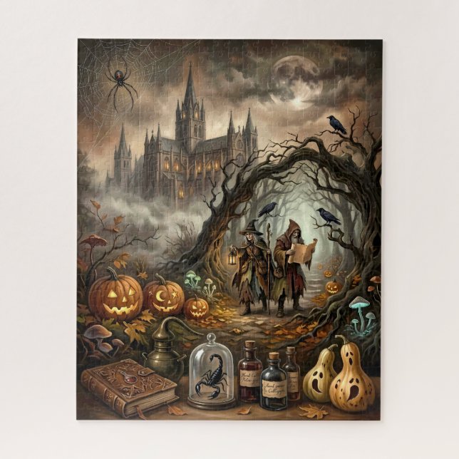 Quebra-cabeça de Halloween (Vertical)