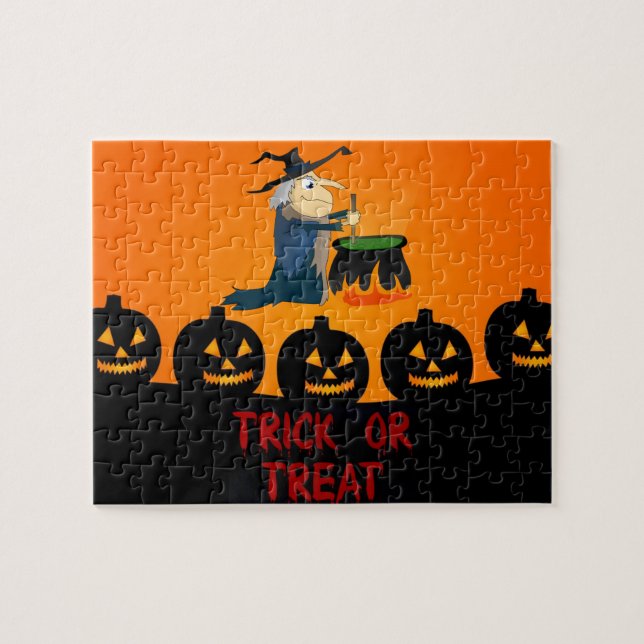 Quebra-cabeça de Halloween (Horizontal)