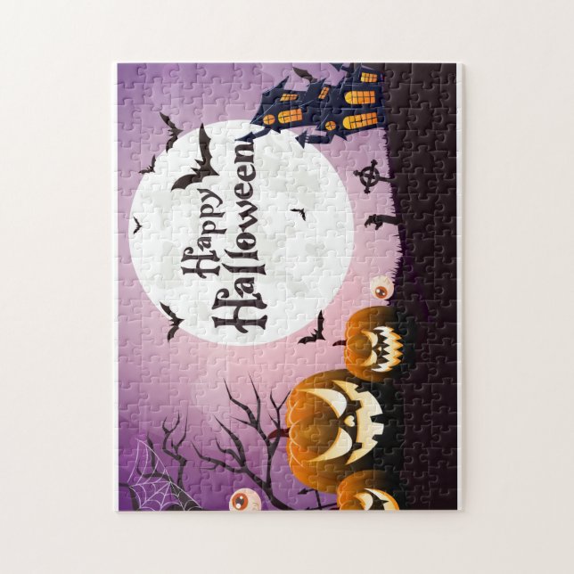 Quebra-cabeça de Halloween (Vertical)