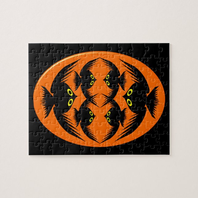 Quebra-cabeça de Halloween Crows (Horizontal)