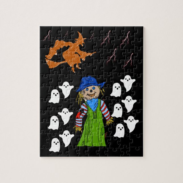 Quebra-cabeça de Halloween Jigsee (Vertical)