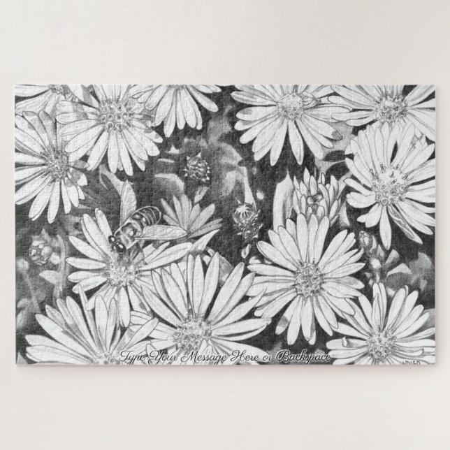 Quebra-cabeça de Honeybee - Quebra-cabeça de Arte  (Horizontal)