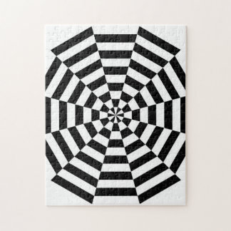 Quebra-cabeça de ilusão óptica resistente