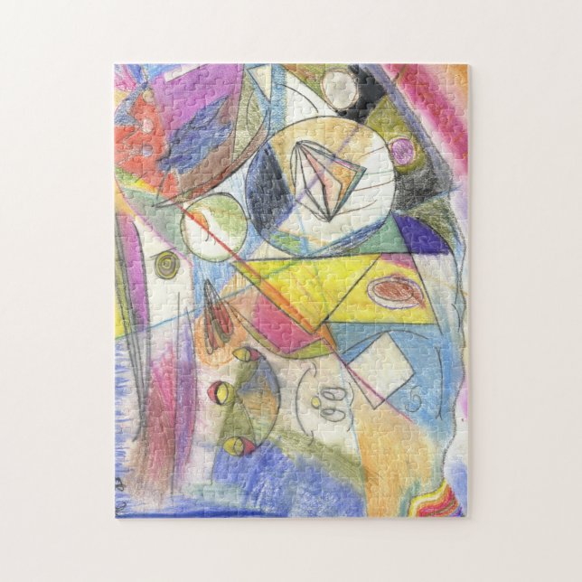 quebra-cabeça de imagem pintada (Vertical)