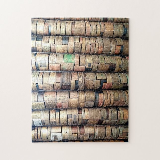 Quebra-cabeça de Impressão da Caixa de fruta (Vertical)