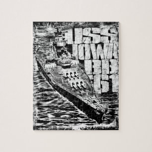 Quebra-cabeça de Iowa da navio de guerra
