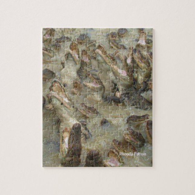 Quebra-cabeça de jacaré (Vertical)