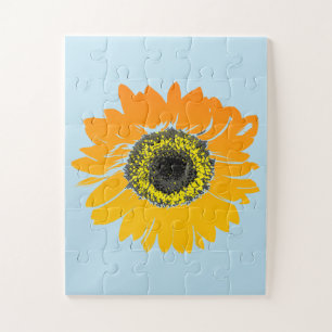 Quebra-cabeça DE JIGSAW ART ART SUNFLOWER