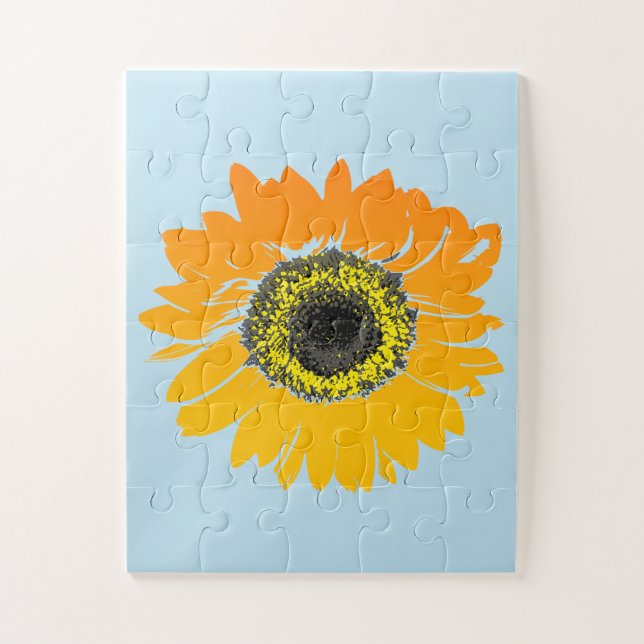 Quebra-cabeça DE JIGSAW ART ART SUNFLOWER (Vertical)