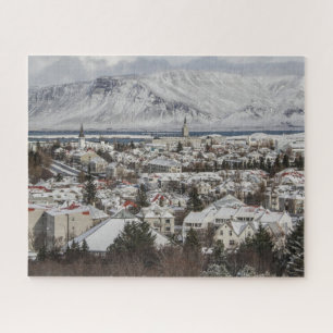 Quebra-cabeça de Jigsaw da Islândia - Reykjavik