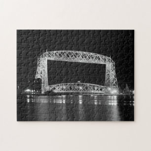 Quebra-cabeça de Jigsaw da ponte aérea de Duluth