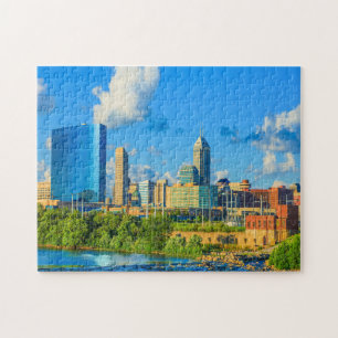 Quebra-cabeça de Jigsaw de Indianápolis Modernos