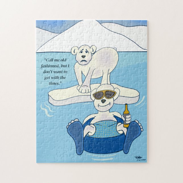 Quebra-cabeça de Jigsera Antigo e Movido (Vertical)