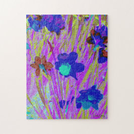 quebra-cabeça de Jigserra 'Roxo-Daffodils'