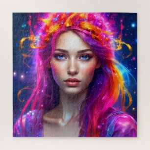 Quebra-cabeça de Jigseru - Retrato para Meninas