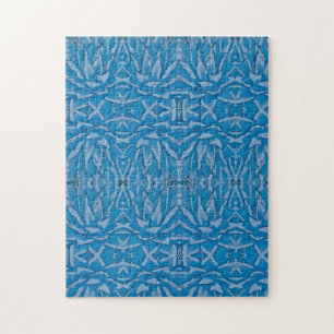 Quebra-cabeça de Kaleidoscópio de Agave Azul Difíc