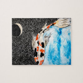 Quebra-cabeça de Koi do espaço