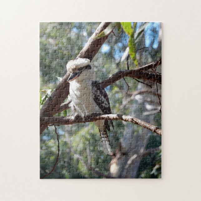 Quebra-cabeça de Kookaburra Foto Jigsaw (Vertical)