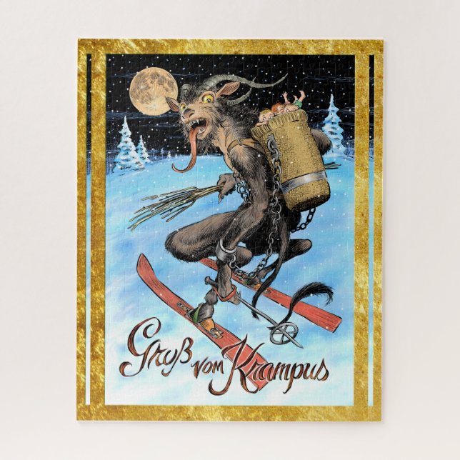 Quebra-cabeça de Krampus (Vertical)