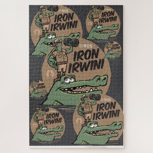 QUEBRA-CABEÇA de libertação de ferro do ROS (Vertical)