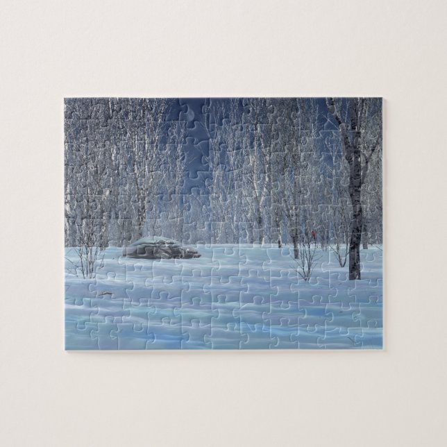 Quebra-cabeça de luz silenciosa (Horizontal)