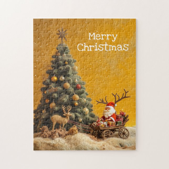 Quebra-cabeça de Mágica Noite de Natal (Vertical)