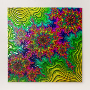 Quebra-cabeça de Mandelbrot de Explosão de Cores