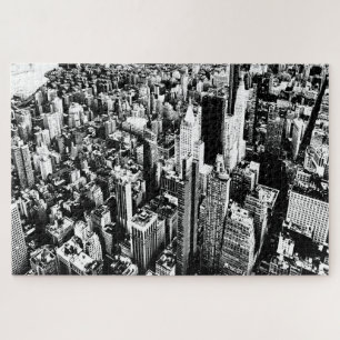 Quebra-cabeça De Manhattan ao céu