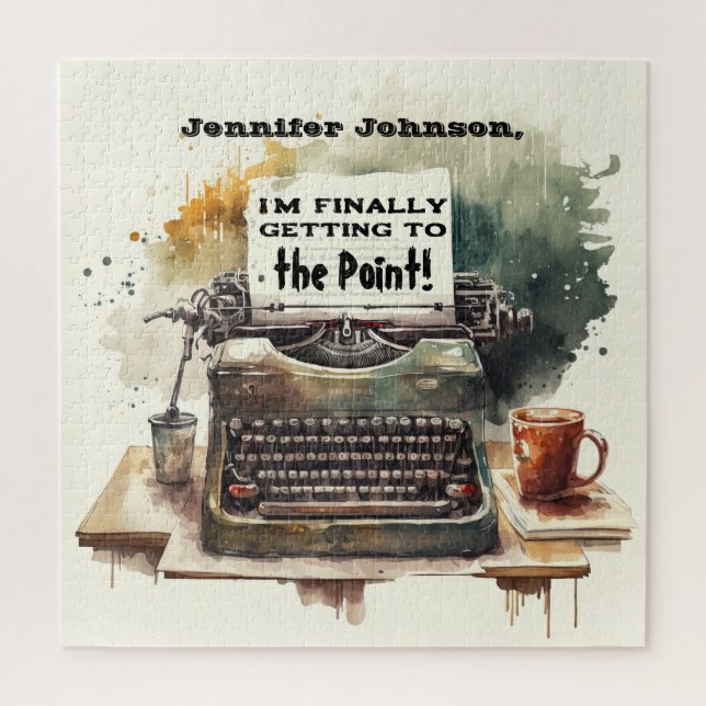 Quebra-cabeça de Máquina de Máquina Engraçada (Vertical)