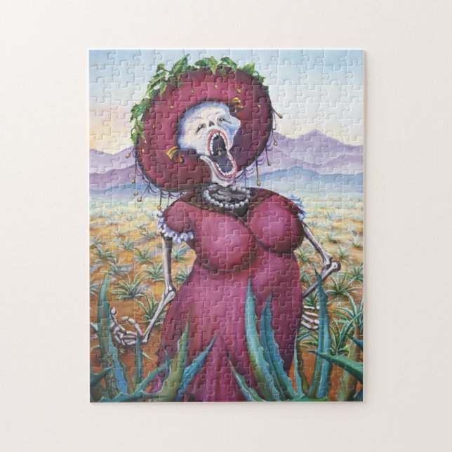 Quebra-cabeça de Maria da agave (Vertical)