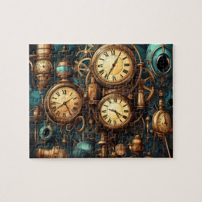 Quebra-cabeça de Marvels Mecânicos (Horizontal)