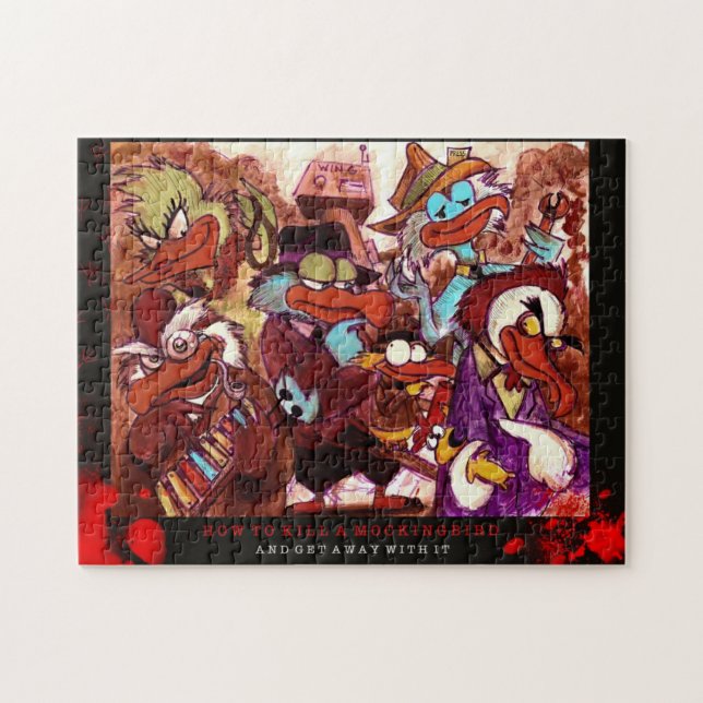 Quebra-cabeça de Mistério de Assassinato de Chamad (Horizontal)