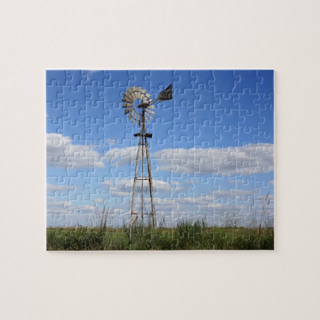 Quebra-cabeça de Moinho (Horizontal)