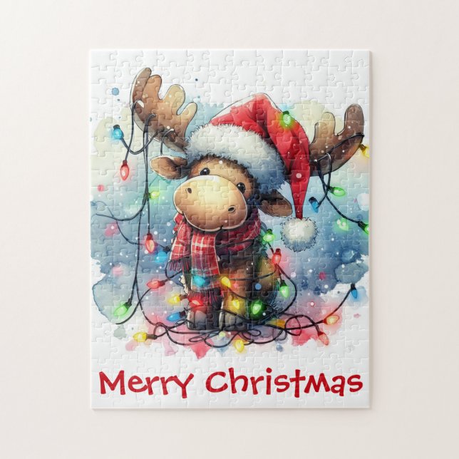 Quebra-cabeça de Moose Natal (Vertical)