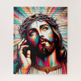 Quebra-cabeça de muro de Jesus!