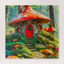 Quebra-cabeça de Mushroom House